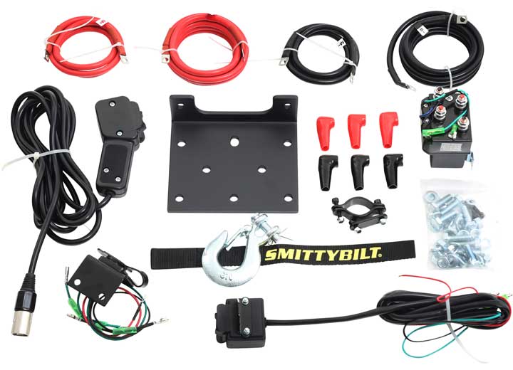 XRC 3.O 3000LB WINCH; 3.9HP WINCH MOTOR; REMOTE SWITCH W/11.5FT LEAD