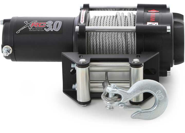 XRC 3.O 3000LB WINCH; 3.9HP WINCH MOTOR; REMOTE SWITCH W/11.5FT LEAD