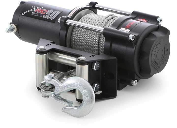 XRC 3.O 3000LB WINCH; 3.9HP WINCH MOTOR; REMOTE SWITCH W/11.5FT LEAD