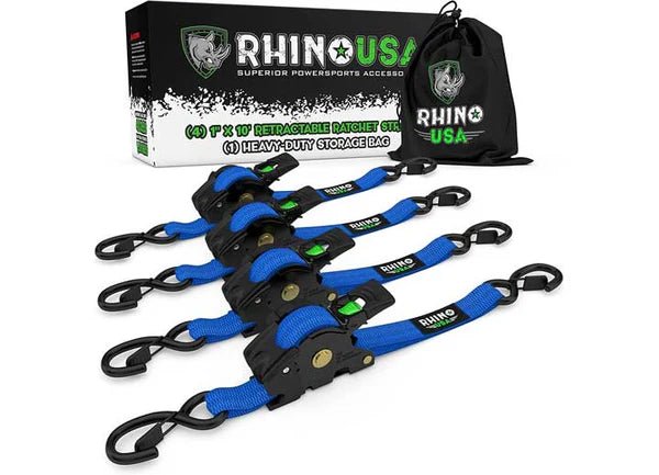 Ultimate Guide to Rhino USA Retractable Ratchet Straps - Venture Overland Company