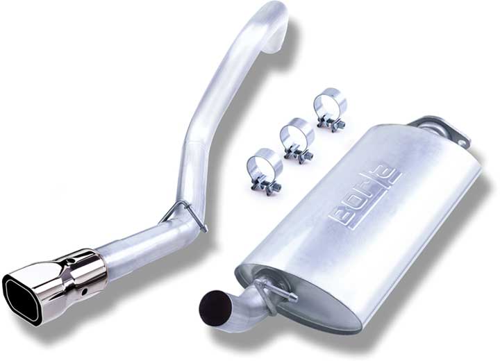 00-06 Jeep Wrangler 2.5L/4.0L Rear C-Back System for 4WD 2DR without Hitch