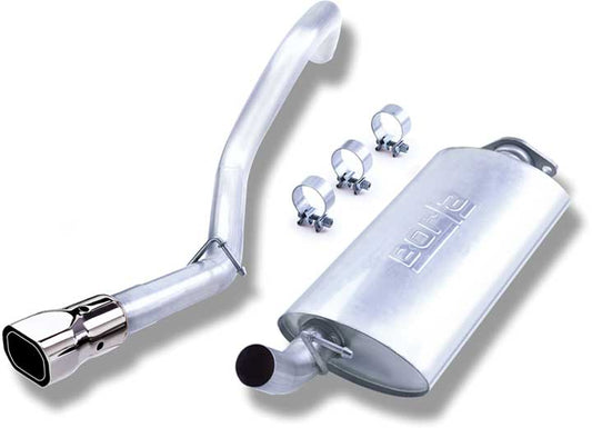 00-06 Jeep Wrangler 2.5L/4.0L Rear C-Back System for 4WD 2DR without Hitch