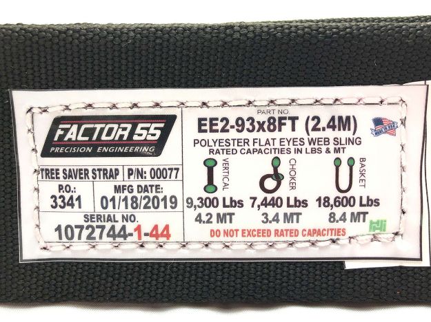 Factor 55 TREE SAVER STRAP (8FT X 3IN) 00077