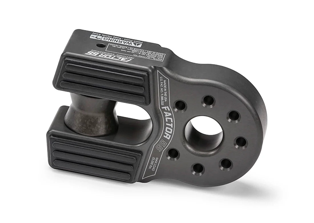 Factor 55 FLATLINK XXL WINCH SHACKLE MOUNT -- GRAY 00090-06