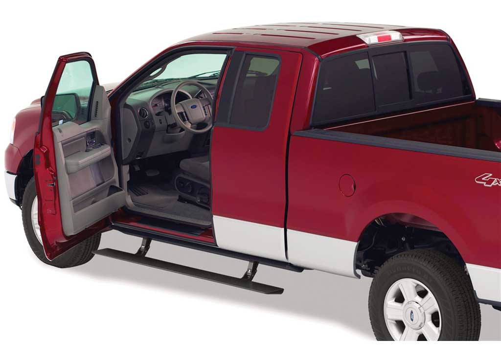 Amp Research - 01 - 03 F150 SUPER CREW POWERSTEP W/LIGHT KIT