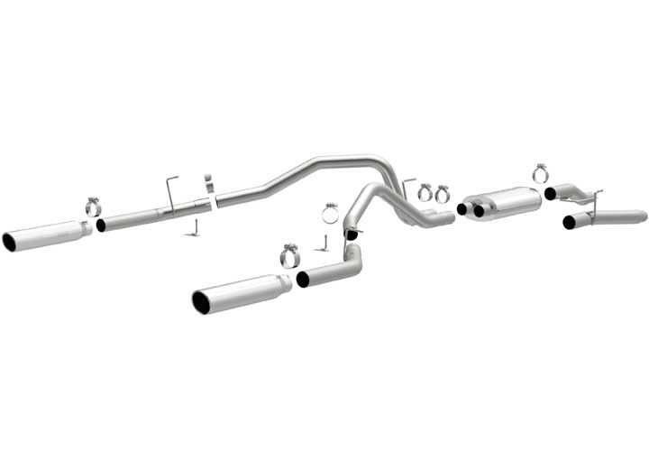 MagnaFlow Exhaust Systems - 04 - 10 F - 150/06 - 08 LINCOLN MARK LT STREET SERIES CAT - BACK EXHAUST SYSTEM