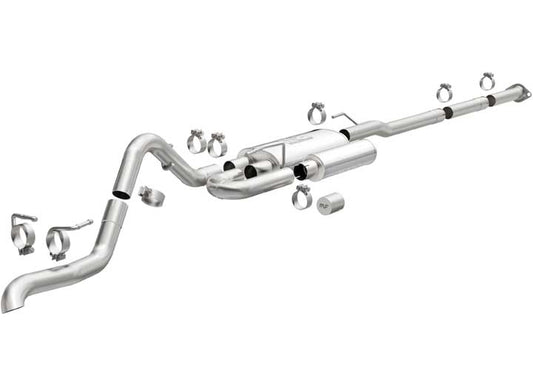 05-15 TACOMA OVERLAND SERIES CAT-BACK EXHAUST SYSTEM