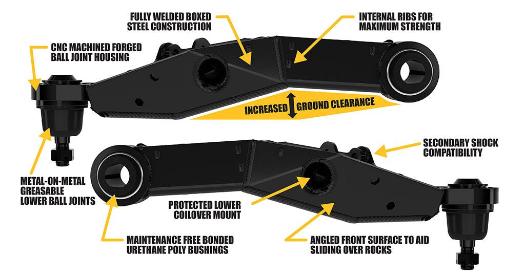 ICON Vehicle Dynamics - 05 - 23 TACOMA LOWER CONTROL ARMS