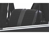 07-12 JK - 2 DOOR NEOPRENE SEAT COVER SET FRONT/REAR - BLACK