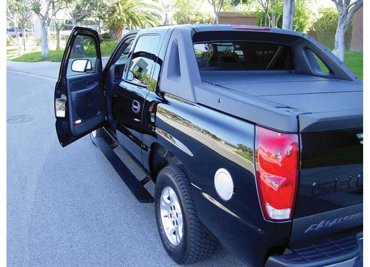Amp Research - 07 - 14 ESCALADE EXT/ESV/TAHOE/SUBURBAN/YUKON XL POWERSTEP W/LIGHT KIT