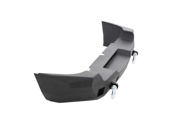 07-14 FJ CRUISER M1 REAR BUMPER W/D-RING MOUNTS & REAR LIGHTS; BLACK