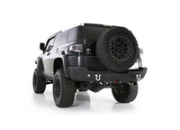 07-14 FJ CRUISER M1 REAR BUMPER W/D-RING MOUNTS & REAR LIGHTS; BLACK