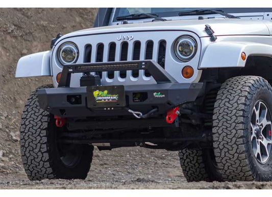 Ironman 4x4 - 07 - 17 WRANGLER JK RAID SERIES COMPACT FRONT BUMPER KIT WITHOUT LIGHT BAR