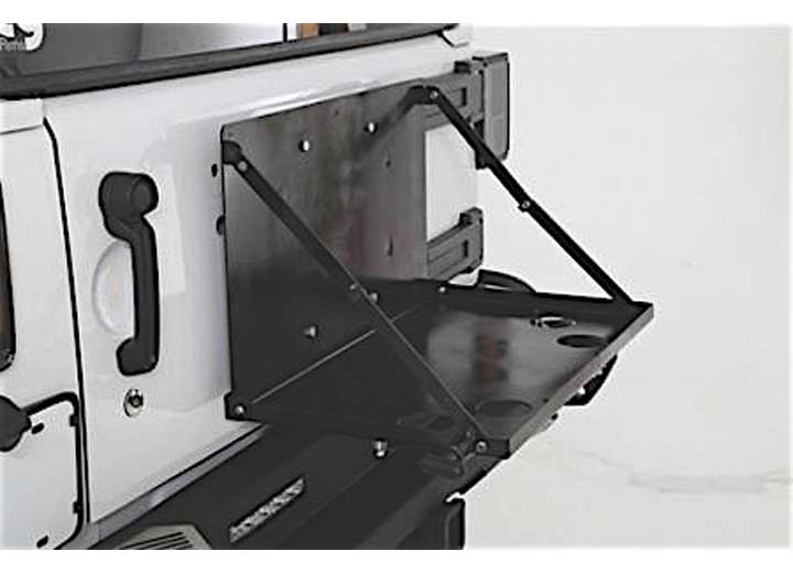 07-18 JEEP WRANGLER 2/4 DOOR 07-17 JEEP WRANGLER 2/4 DOOR TAILGATE TABLE