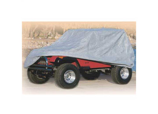 07-18 WRANGLER (JK) - 2 DOOR COMPLETE COVER - W/STORAGE BAG, LOCK & CABLE - GRAY