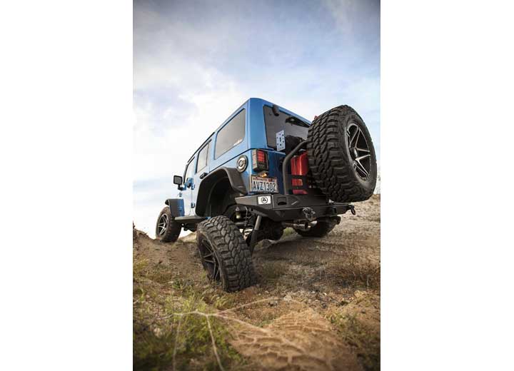 07-18 WRANGLER JK 2/4 DOOR XRC ATLAS REAR BUMPER WITH TIRE CARRIER