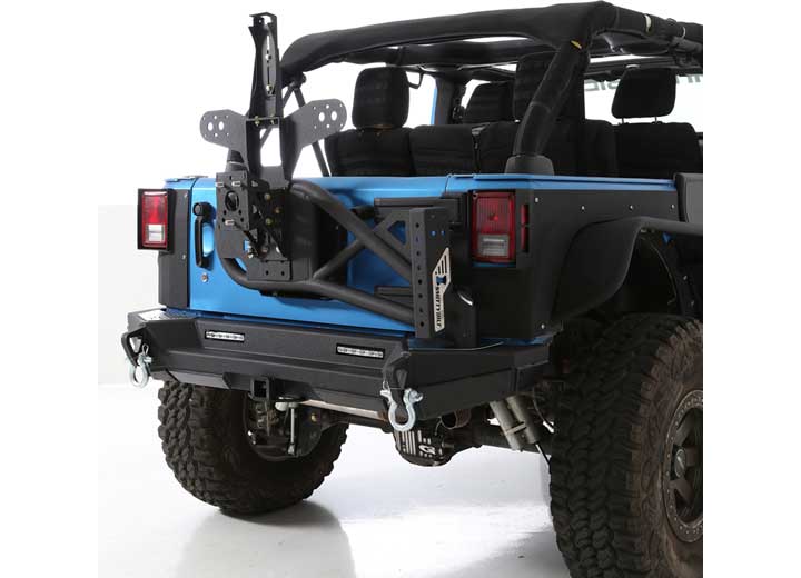 07-18 WRANGLER JK 2/4 DOOR XRC GEN2 REAR BUMPER; TEXTURED BLACK