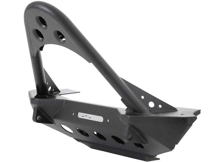 07-18 WRANGLER JK 2/4 DR SRC FRONT STINGER BUMPER W/D-RING MOUNTS; BLACK TEXTURED