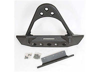 07-18 WRANGLER JK 2/4 DR SRC FRONT STINGER BUMPER W/D-RING MOUNTS; BLACK TEXTURED