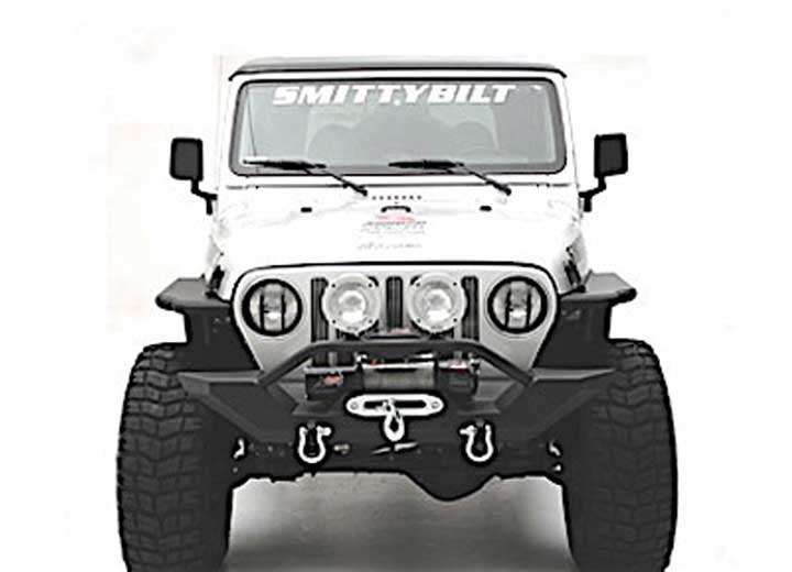 Smittybilt - 07 - 18 WRANGLER JK 2/4 DR XRC FRONT BUMPER W/WINCH; BLACK