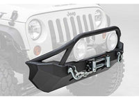 Smittybilt - 07 - 18 WRANGLER JK 2/4 DR XRC FRONT BUMPER W/WINCH; BLACK