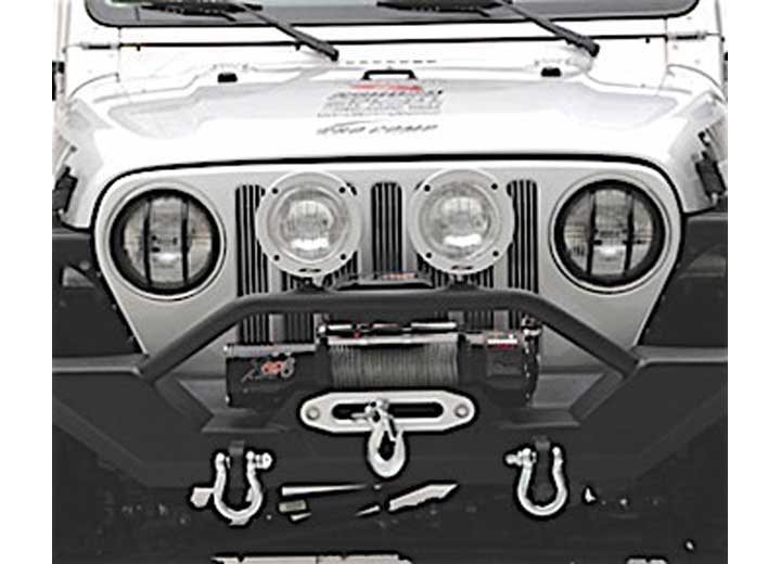 Smittybilt - 07 - 18 WRANGLER JK 2/4 DR XRC FRONT BUMPER W/WINCH; BLACK