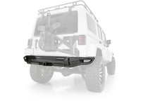 07-18 WRANGLER JK 2/4DR SRC GEN2 REAR BUMPER; TEXTURED MATTE BLACK