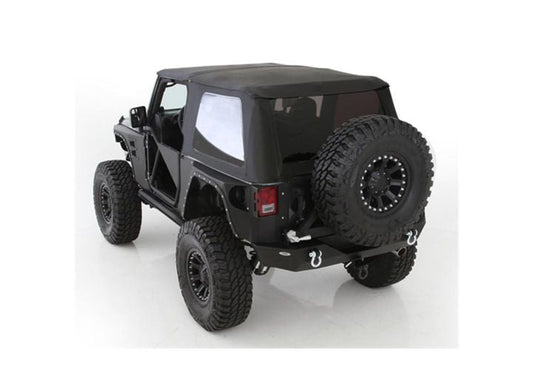 07-18 WRANGLER JK 2DR BOWLESS COMBO TOP KIT W/TINTED WINDOWS; BLACK DIAMOND