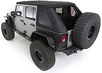 07-18 WRANGLER JK 4 DR BOWLESS COMBO TOP KIT W/TINTED WINDOWS; BLACK DIAMOND