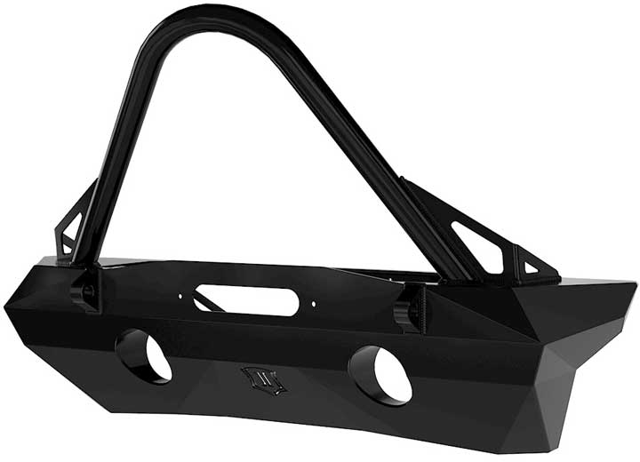 07-18 WRANGLER PRO SERIES FRONT BUMPER REC WINCH MNT W/ STINGER & TABS