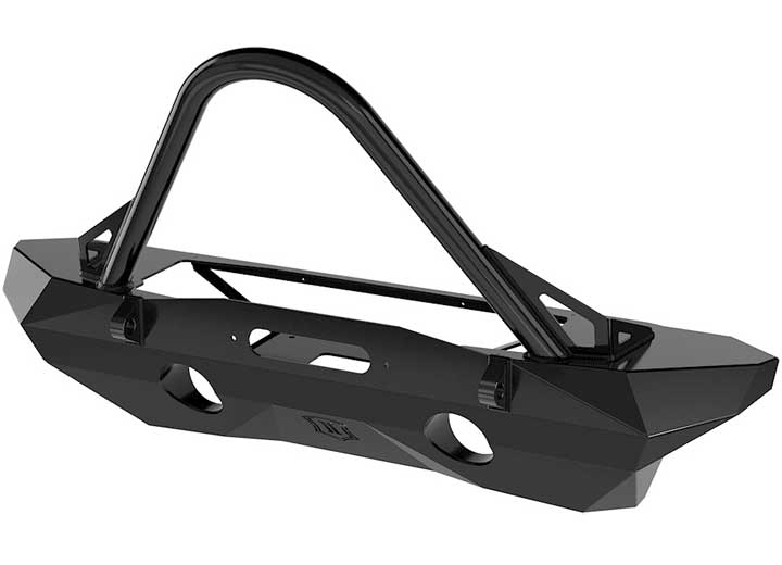 07-18 WRANGLER PRO SERIES MID WIDTH FRONT BUMPER REC WINCH MNT W/ STINGER & TABS