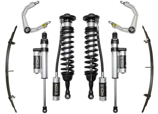 07-21 Toyota Tundra Adjustable 0-3.5" Stage 5 Suspension Upgrade with Billet UCA Icon Vehicle Dynamics