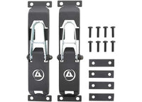 07-C WRANGLER; 20-C GLADIATOR ATLAS DOOR STEPS; SOLD AS PAIR; BLACK POWDER COAT BODY