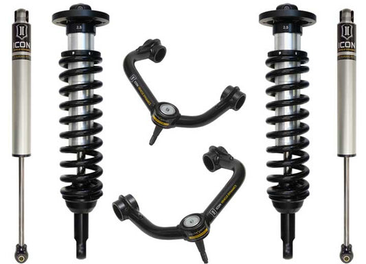 09-13 FORD F150 2WD STAGE 2 TUBULAR UCA SUSPENSION SYSTEM (0-2.63" LIFT)