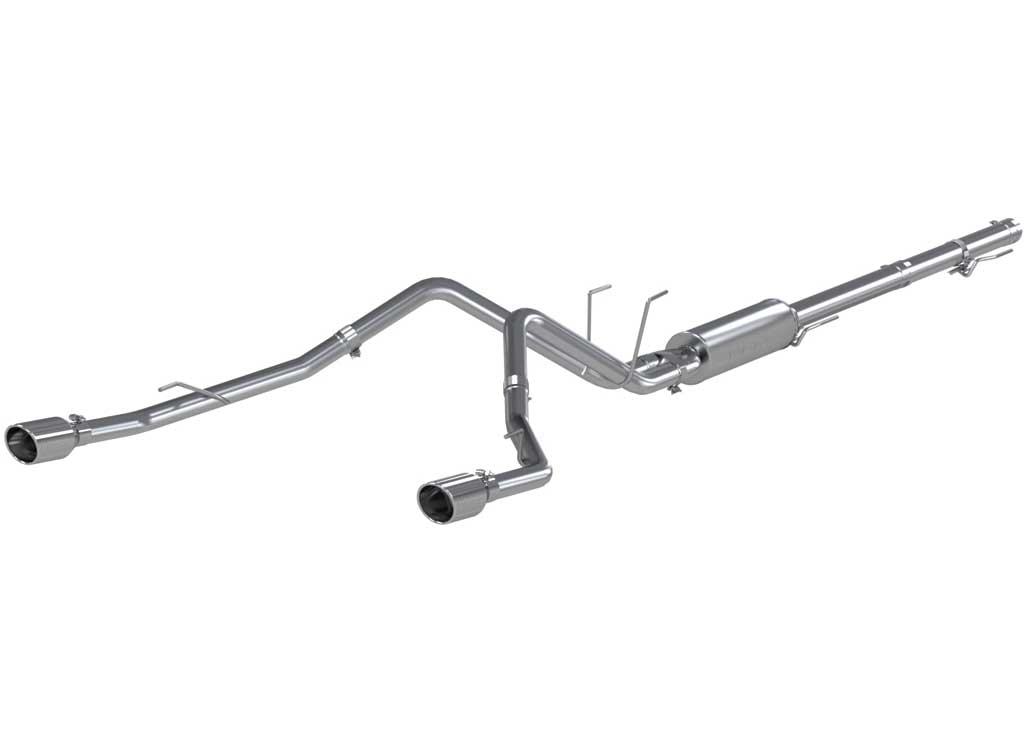 09-17 RAM 1500 5.7L Dual Split Rear Cat Back Exhaust System