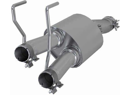 09-19 RAM 1500 5.7L HEMI High-Performance T409 Muffler Replacement - 3IN Single In, 2.25IN Dual Out