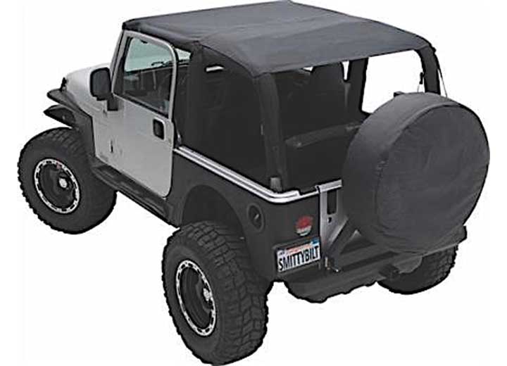 10-18 WRANGLER (JK) - 2 DOOR EXTENDED TOP - BLACK DIAMOND