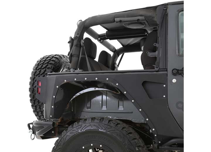 10-18 WRANGLER (JK) - 2 DOOR EXTENDED TOP - BLACK DIAMOND