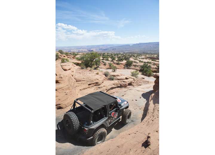 10-18 WRANGLER (JK) - 2 DOOR EXTENDED TOP - BLACK DIAMOND
