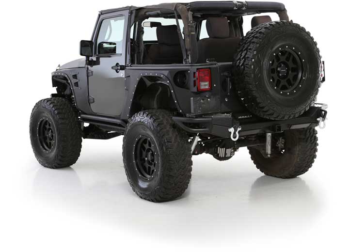 10-18 WRANGLER (JK) - 2 DOOR EXTENDED TOP - BLACK DIAMOND
