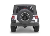 Smittybilt OEM Replacement Soft Top with Tinted Windows - Black Diamond, 2010-2018 Jeep Wrangler JK 2-Door