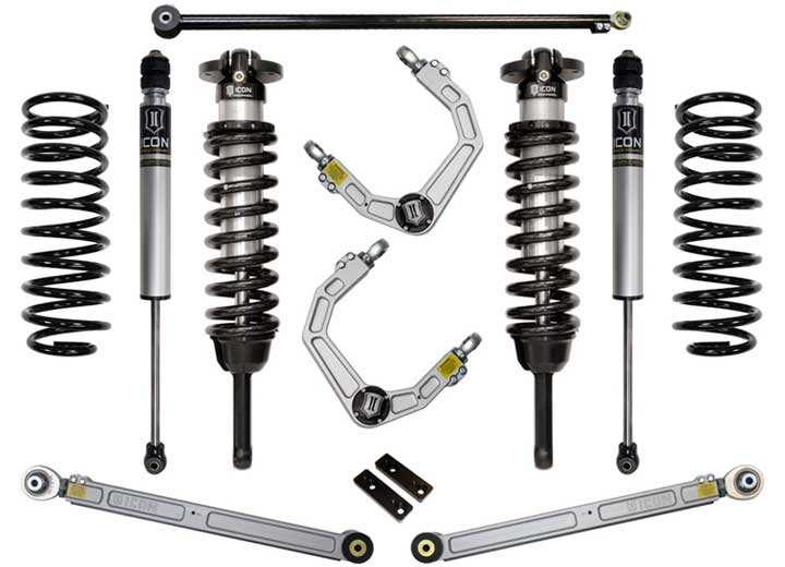 GX460 0-3.5 Stage 3 Off-Road Suspension Kit with Billet Upper Control Arms