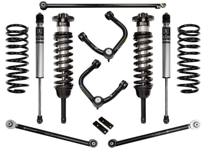 ICON Vehicle Dynamics Stage 3 Suspension Upgrade for 2010-Up Lexus GX460 with Tubular Control Arms