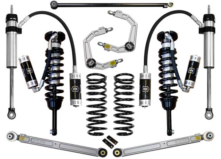 Lexus GX460 0-3.5 Stage 5 Premium Suspension System with Billet Upper Control Arms