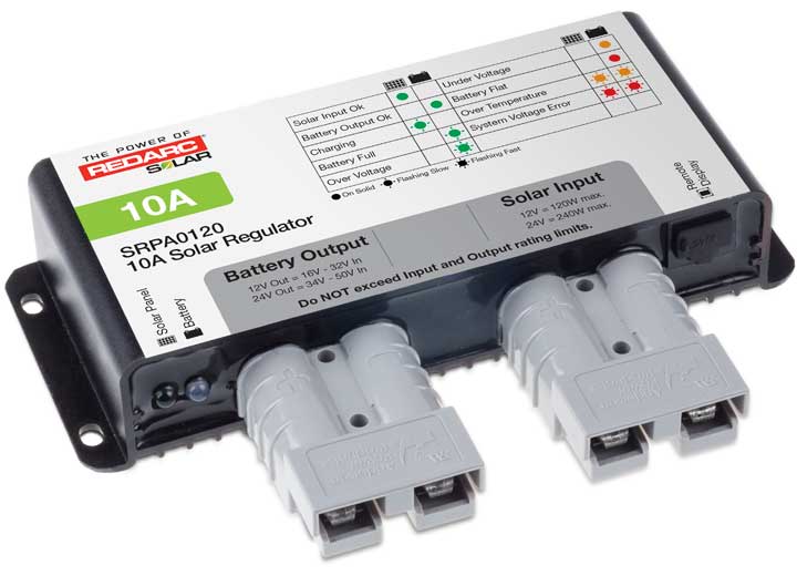 Redarc - 10 Amp Solar Regulator for Efficient Power Management