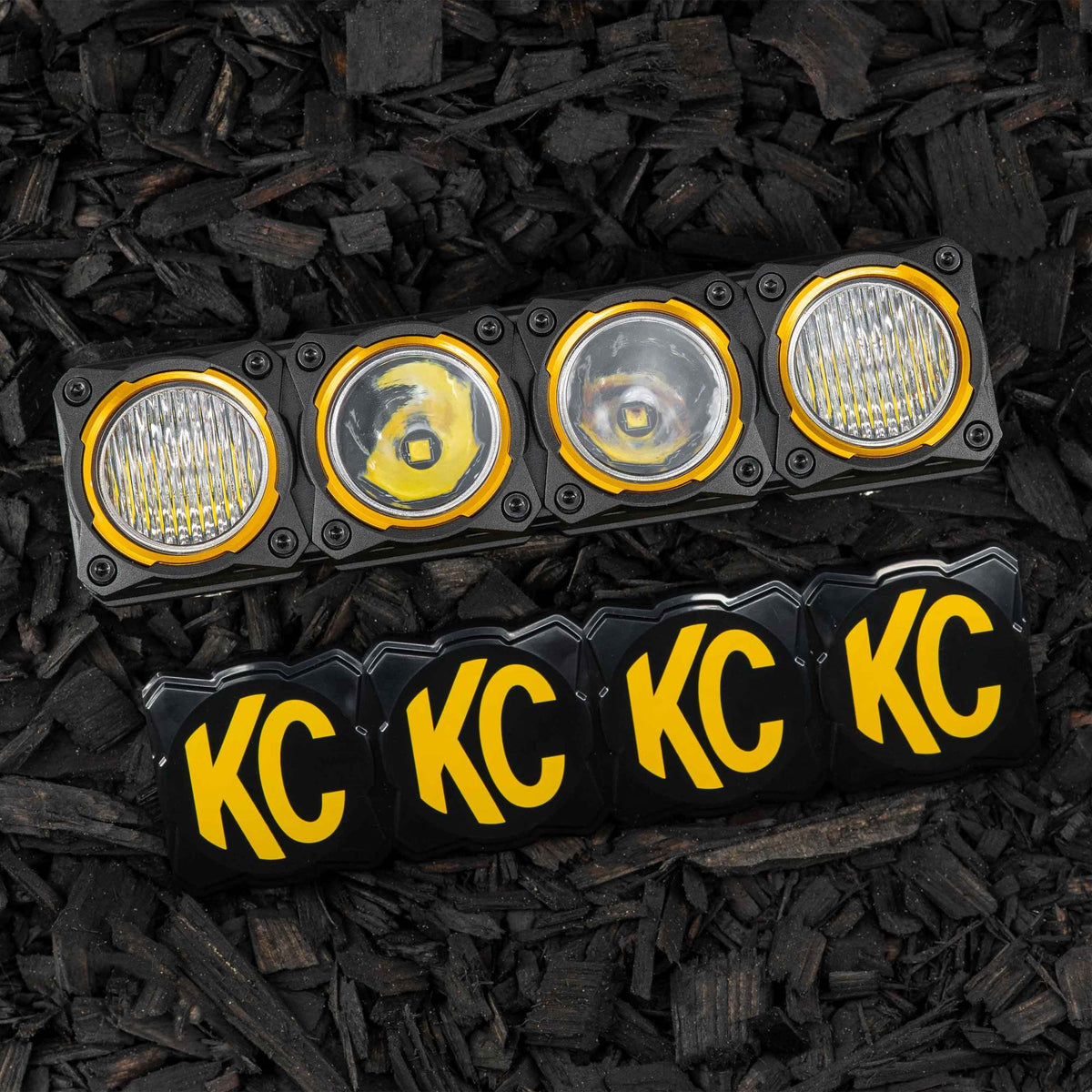 KC HiLiTES - 10" KC Lens FLEX ERA Bar Combo Clear