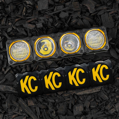KC HiLiTES - 10" KC Lens FLEX ERA Bar Combo Clear