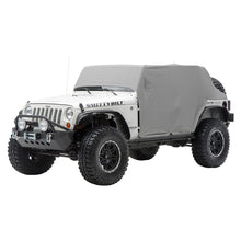 Smittybilt 1069 Cab Cover w/ Door Flaps Gray (07-18 JKU) - view 2