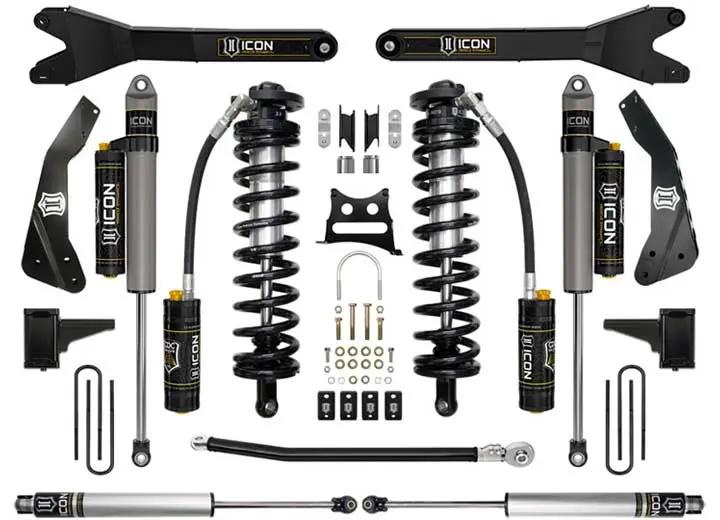 Icon Vehicle Dynamics - 11 - 16 F250/F350 4 - 5.5IN STAGE 5 COILOVER CONVERSION SYSTEM W RADIUS ARM