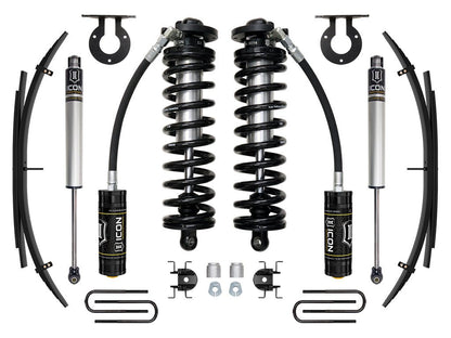 ICON Vehicle Dynamics - 11 - 16 FORD F250/F350 2.5 - 3" STAGE 1 COILOVER CONVERSION SYSTEM W EXPANSION PACK